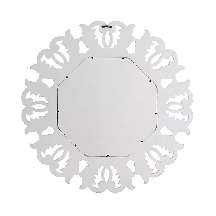 vintage_white_carved_octagon_wall_mirror_5.webp Vintage White Carved Octagon Wall Mirror>Kirklands Home Cheap
