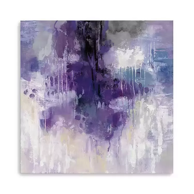 Violet Rain Canvas Art Print>Kirklands Home New