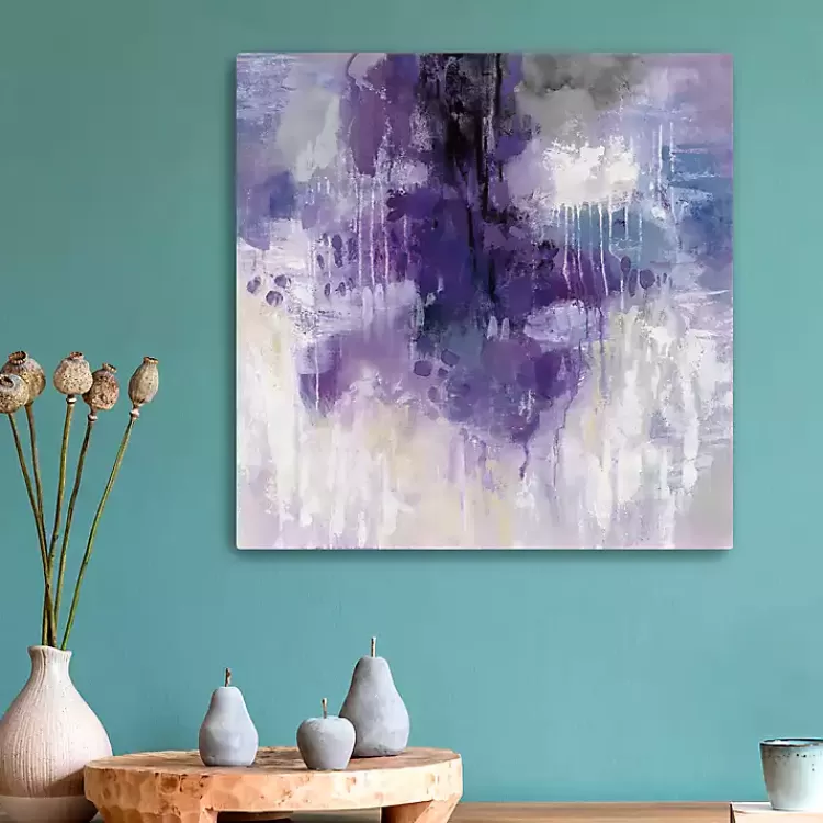Violet Rain Canvas Art Print>Kirklands Home New
