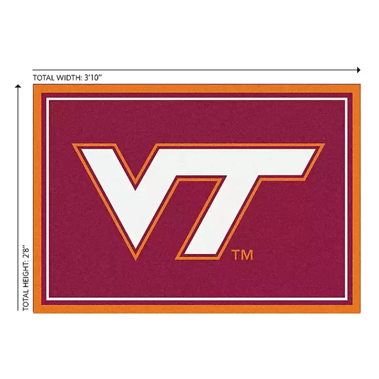 Virginia Tech Area Rug, 3x4>Kirklands Home New