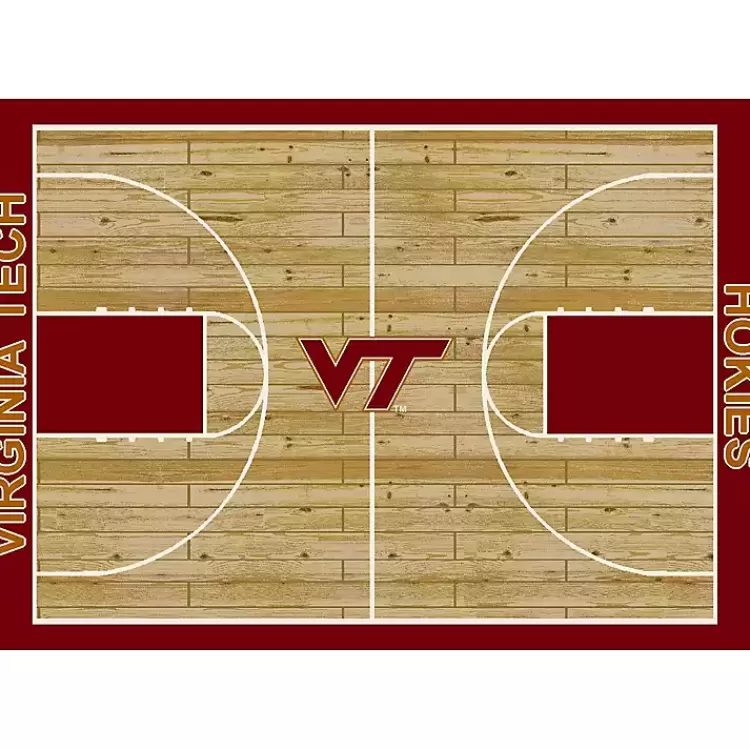 Virginia Tech Courtside Area Rug, 4x6>Kirklands Home Flash Sale