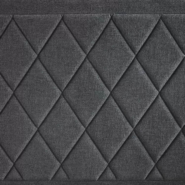 viv_charcoal_diamond_tufted_queen_bed_frame_5.webp Viv Charcoal Diamond Tufted Queen Bed Frame>Kirklands Home Store