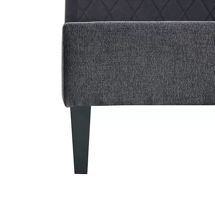 viv_charcoal_diamond_tufted_queen_bed_frame_9.webp Viv Charcoal Diamond Tufted Queen Bed Frame>Kirklands Home Store