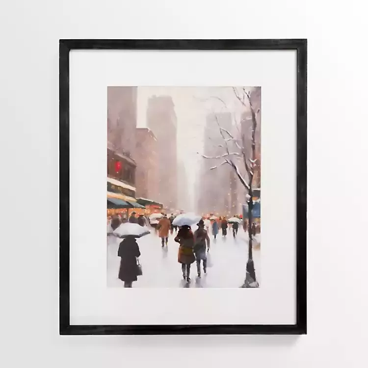 Walk in the City Framed Art Print>Kirklands Home Shop