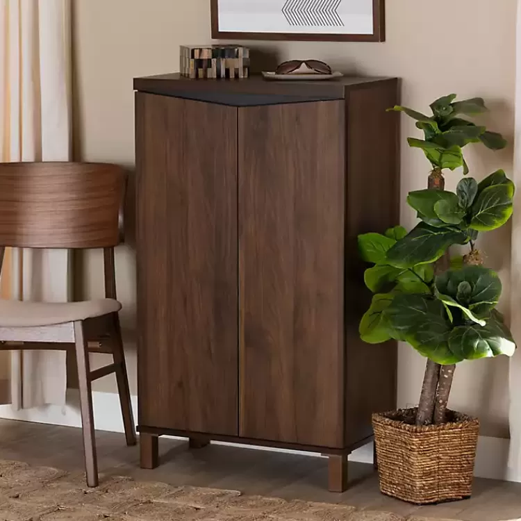 walnut_brown_slim_shoe_storage_cabinet_6.webp Walnut Slim Shoe Storage Cabinet>Kirklands Home Best