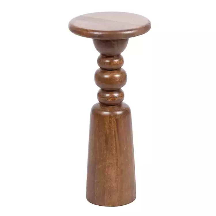 Walnut Tirollo Accent Table>Kirklands Home Store