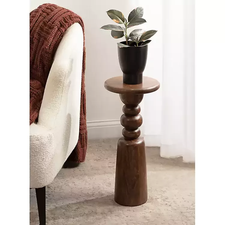 walnut_brown_tirollo_accent_table_6.webp Walnut Tirollo Accent Table>Kirklands Home Store