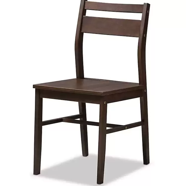 Walnut Contemporary Wood 5-pc. Dining Set>Kirklands Home Online