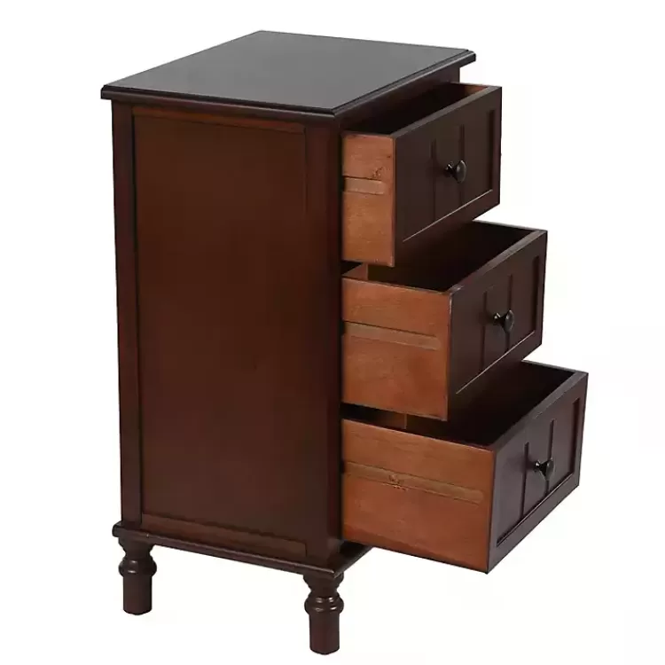 walnut_drawer_winne_accent_table_4.webp Walnut 3-Drawer Winne Accent Table>Kirklands Home Fashion