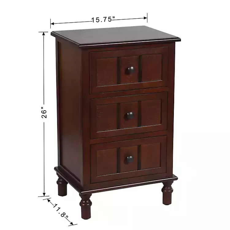 walnut_drawer_winne_accent_table_7.webp Walnut 3-Drawer Winne Accent Table>Kirklands Home Fashion