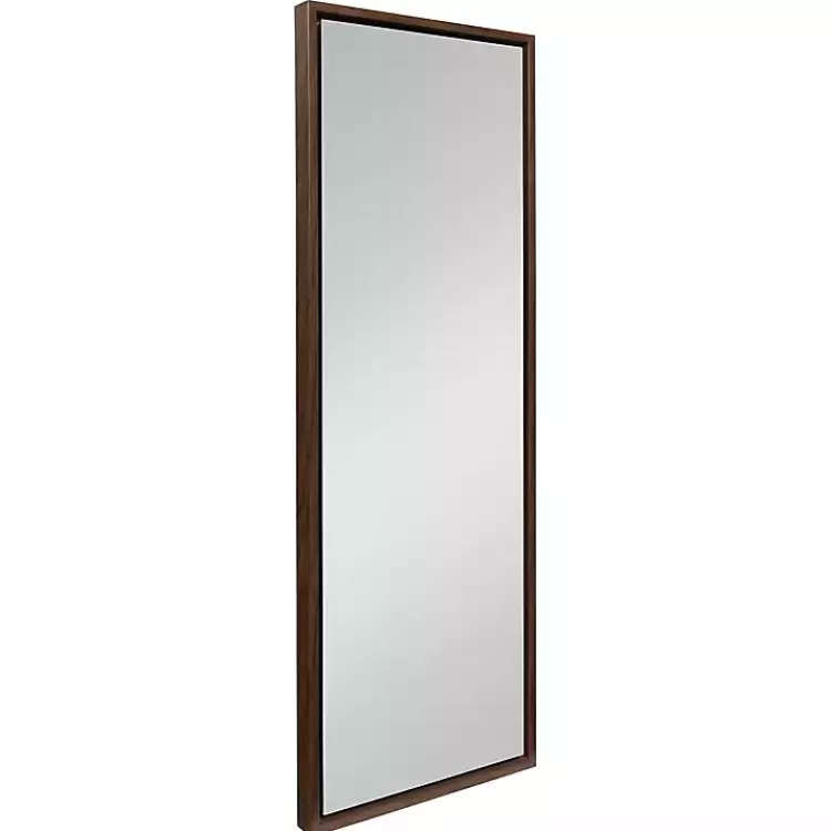 Walnut Evans Wood Panel Wall Mirror>Kirklands Home Clearance