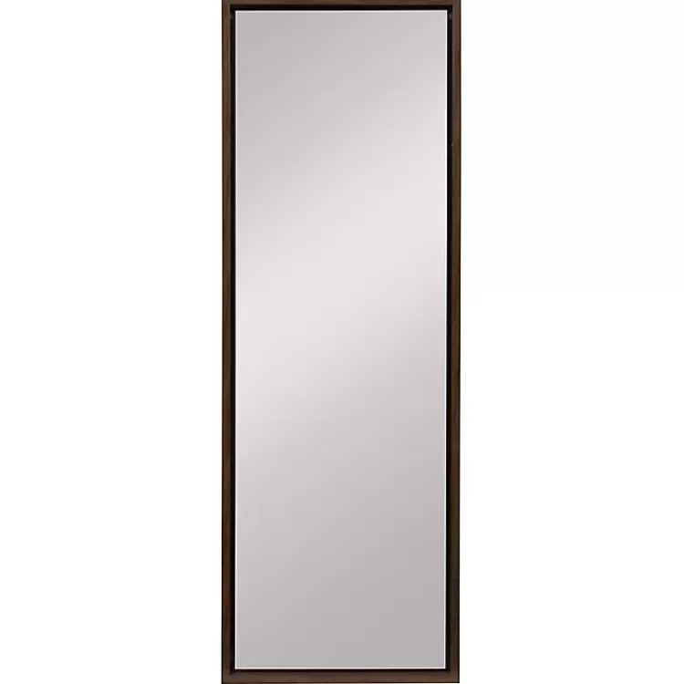 Walnut Evans Wood Panel Wall Mirror>Kirklands Home Clearance