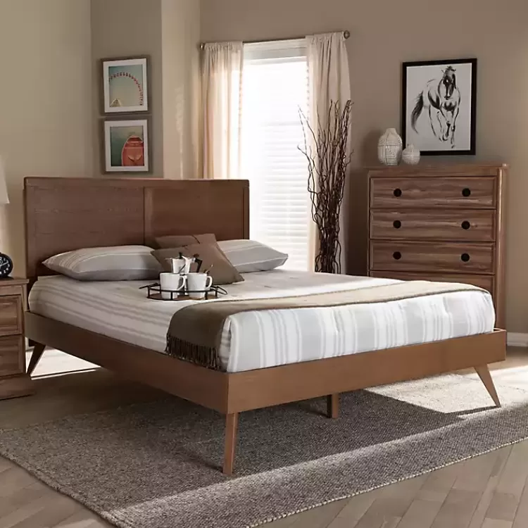 walnut_inset_paneling_platform_queen_bed_5.webp Walnut Inset Paneling Platform Queen Bed>Kirklands Home Discount