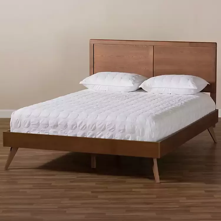 walnut_inset_paneling_platform_queen_bed_6.webp Walnut Inset Paneling Platform Queen Bed>Kirklands Home Discount