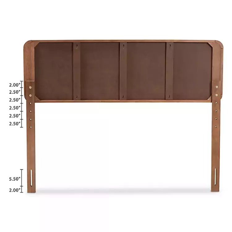 walnut_inset_paneling_platform_queen_bed_7.webp Walnut Inset Paneling Platform Queen Bed>Kirklands Home Discount