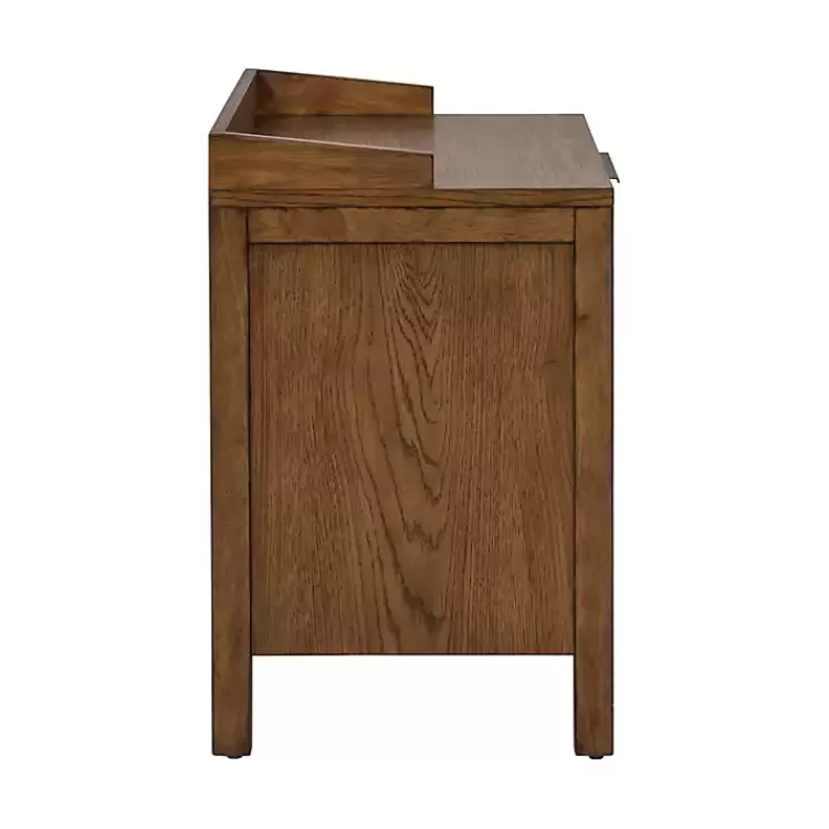walnut_midcentury_modern_carved_nightstand_3.webp Walnut Mid-Century Modern Carved Nightstand>Kirklands Home Outlet