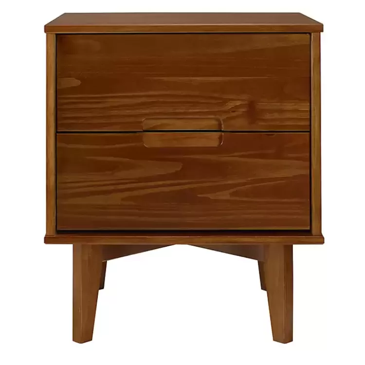 walnut_midcentury_modern_drawer_nightstand_3.webp Walnut Mid-Century Modern 2-Drawer Nightstand>Kirklands Home Discount