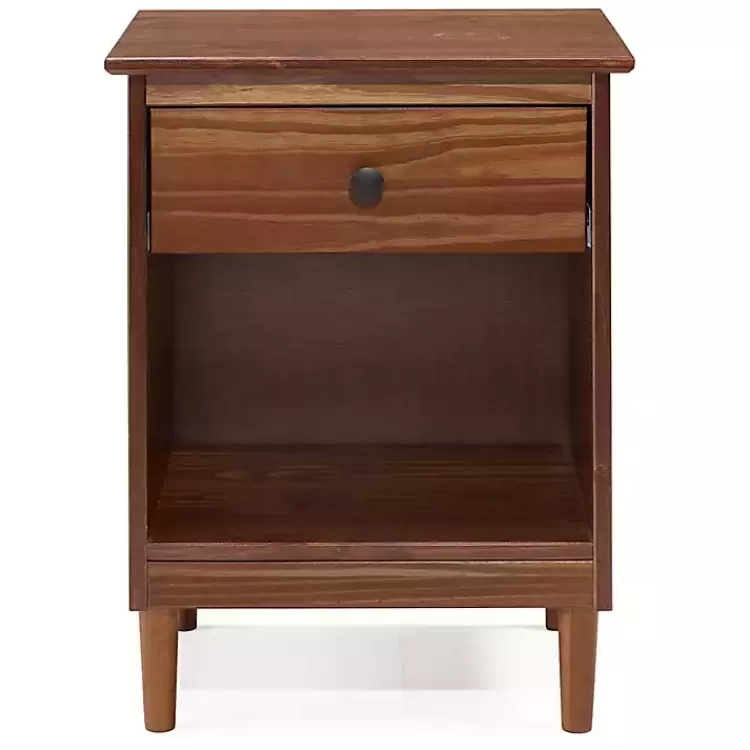 walnut_onedrawer_wood_nightstand_3.webp Walnut One-Drawer Wood Nightstand>Kirklands Home Outlet