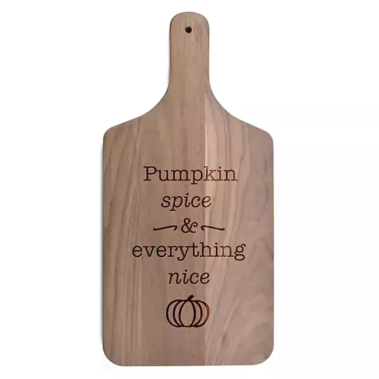 Walnut Pumpkin Spice Everything Nice Cutting Board>Kirklands Home Cheap