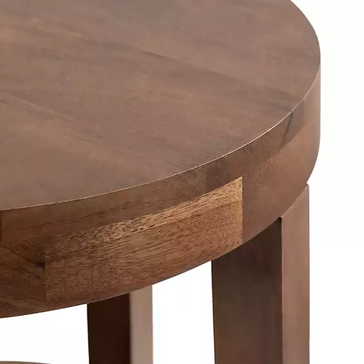 walnut_round_talen_accent_table_2.webp Walnut Round Talen Accent Table>Kirklands Home Flash Sale