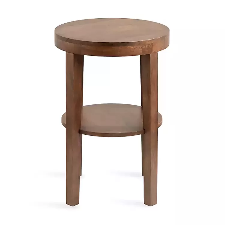 walnut_round_talen_accent_table_4.webp Walnut Round Talen Accent Table>Kirklands Home Flash Sale
