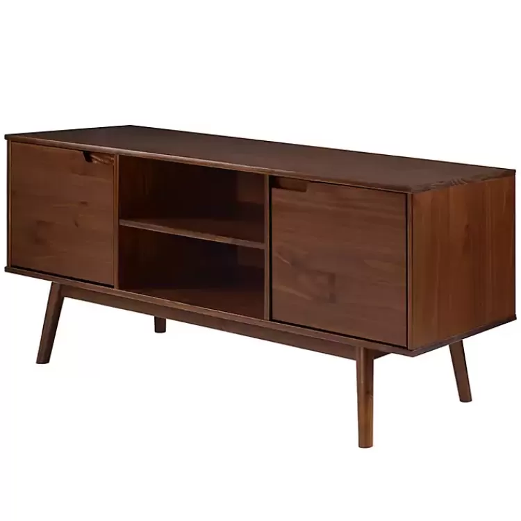 Walnut Solid Wood TV Console>Kirklands Home Store