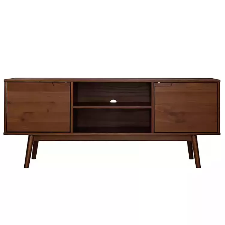 Walnut Solid Wood TV Console>Kirklands Home Store