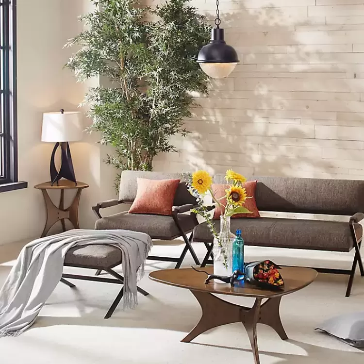 walnut_triangle_modern_coffee_table_2.webp Walnut Triangle Modern Coffee Table>Kirklands Home Online