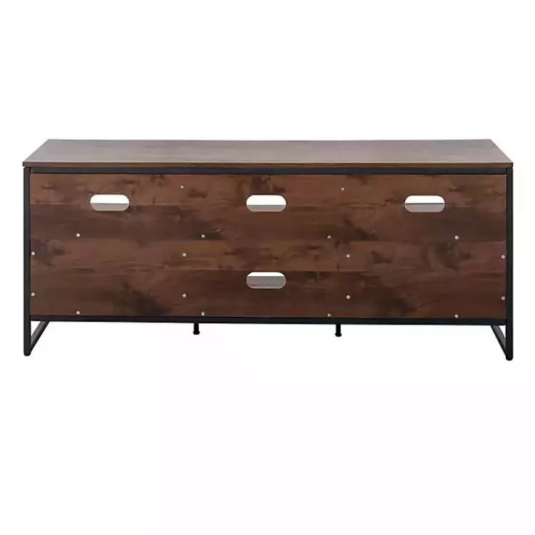 walnut_wood_and_black_steel_media_stand_4.webp Walnut Wood and Black Steel Media Stand>Kirklands Home Shop