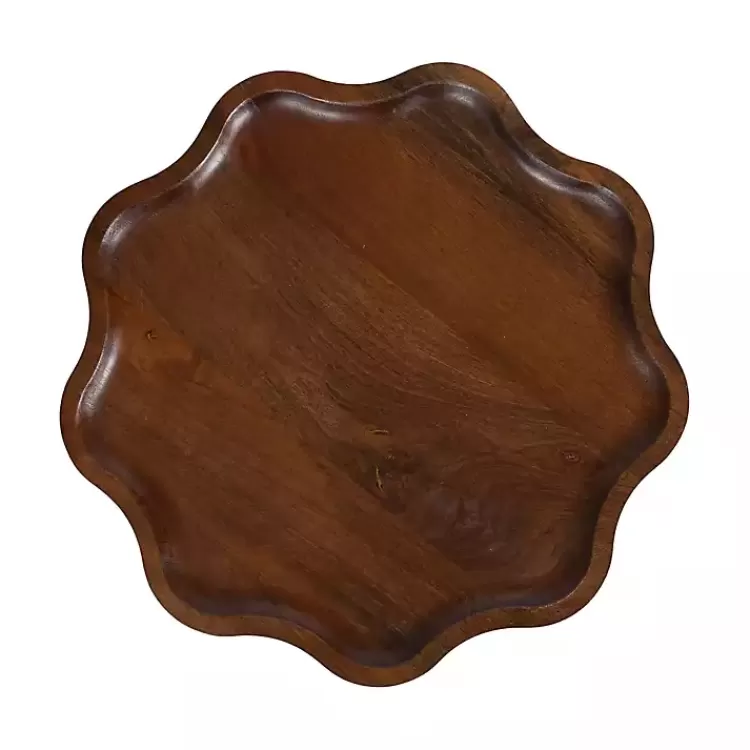 walnut_wood_wavy_accent_table_3.webp Walnut Wood Wavy Accent Table>Kirklands Home Store