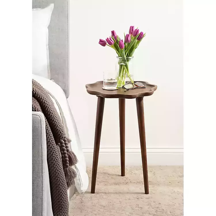 walnut_wood_wavy_accent_table_5.webp Walnut Wood Wavy Accent Table>Kirklands Home Store