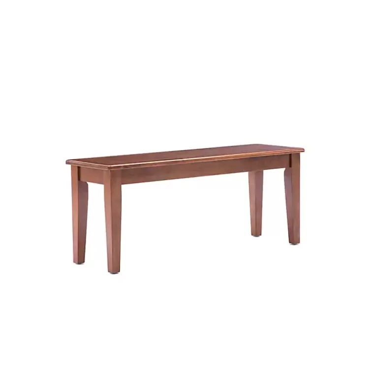 Walnut Wooden Dining Bench>Kirklands Home Best Sale