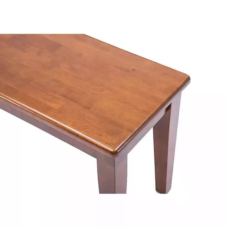 Walnut Wooden Dining Bench>Kirklands Home Best Sale