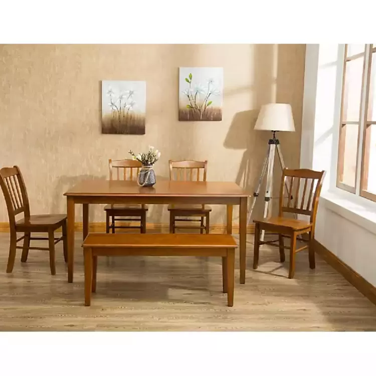 walnut_wooden_dining_bench_5.webp Walnut Wooden Dining Bench>Kirklands Home Best Sale