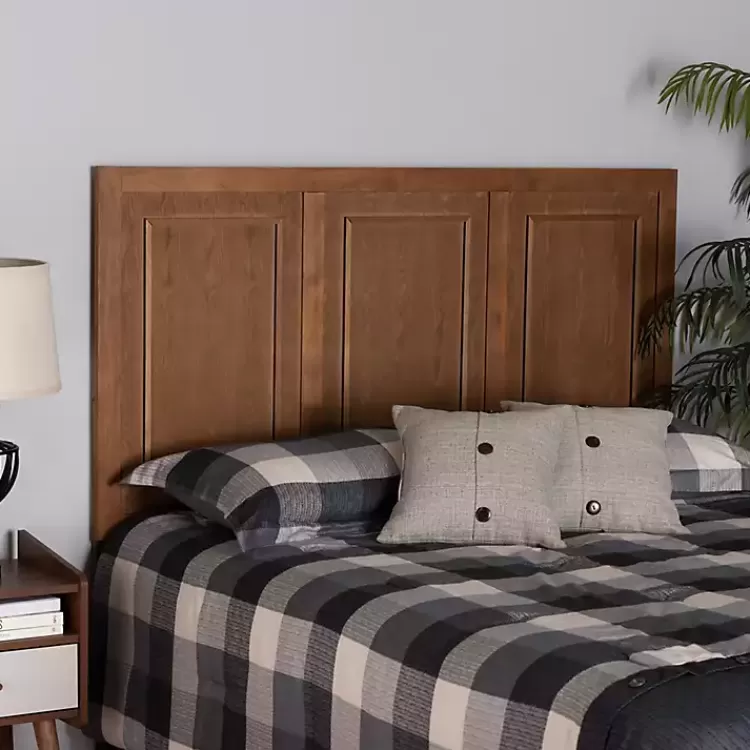 warm_brown_panel_wood_full_headboard_4.webp Warm 3-Panel Wood Full Headboard>Kirklands Home Cheap