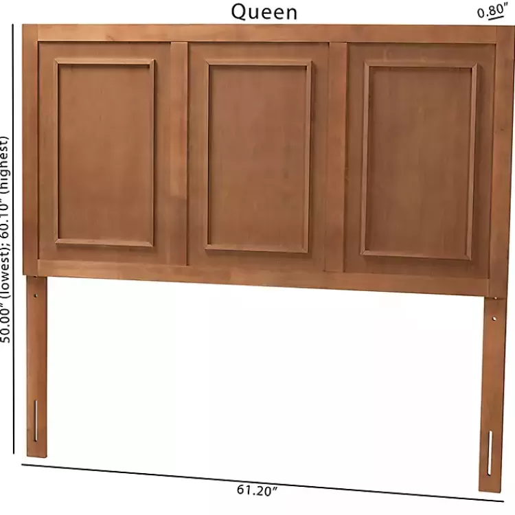 warm_brown_panel_wood_full_headboard_7.webp Warm 3-Panel Wood Full Headboard>Kirklands Home Cheap