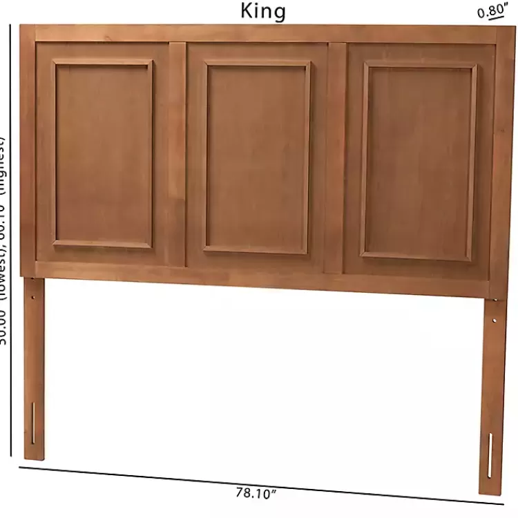 warm_brown_panel_wood_full_headboard_8.webp Warm 3-Panel Wood Full Headboard>Kirklands Home Cheap