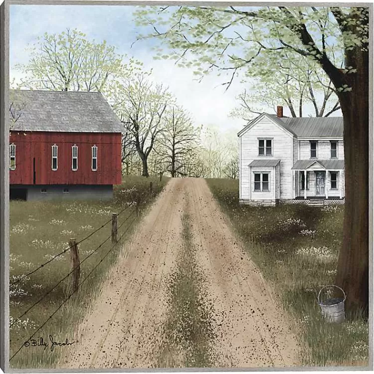 Warm Spring Day Framed Canvas Art Print>Kirklands Home Online