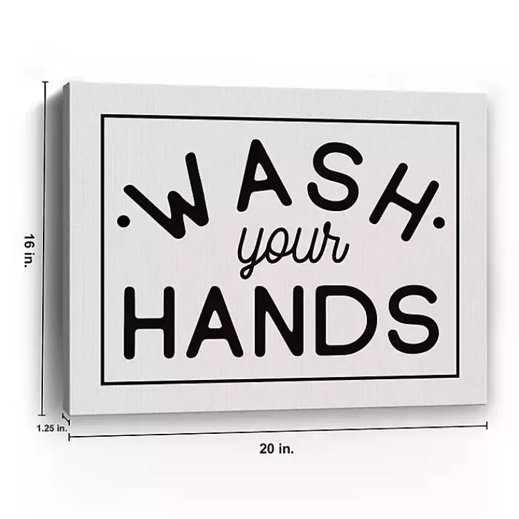 wash_your_hands_giclee_canvas_art_print_x_in_3.webp Wash Your Hands Giclee Canvas Art Print, 20x16 in.>Kirklands Home Outlet