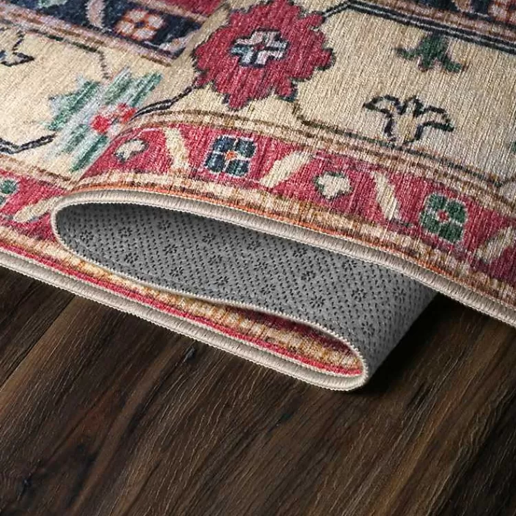 washable_shary_coral_area_rug_x_2.webp Washable Shary Coral Area Rug, 5x7>Kirklands Home Outlet