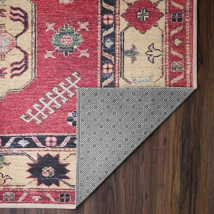washable_shary_coral_area_rug_x_3.webp Washable Shary Coral Area Rug, 5x7>Kirklands Home Outlet