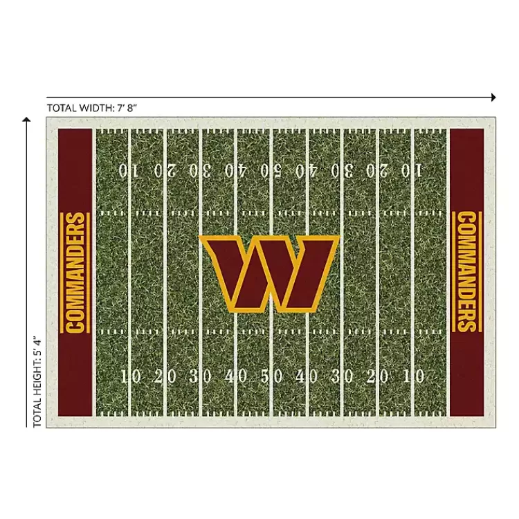 Washington Commanders Home Field Area Rug, 6x8>Kirklands Home Cheap