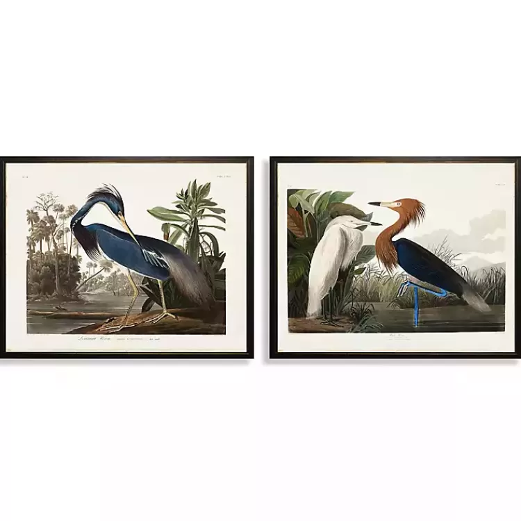 Water Birds Framed Art Prints, Set of 2>Kirklands Home Clearance