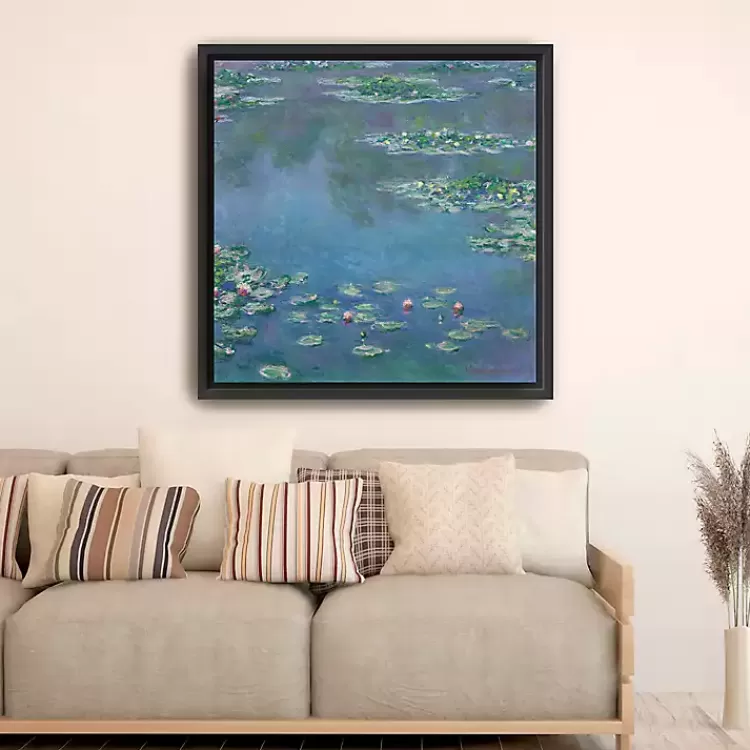 Water Lilies 1906 Framed Canvas Art Print>Kirklands Home Best Sale