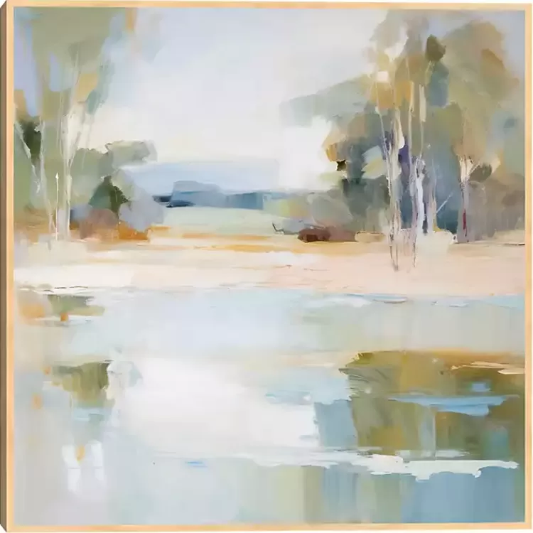 Water Whispers Framed Canvas Art Print>Kirklands Home Online