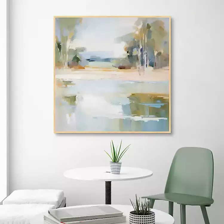 Water Whispers Framed Canvas Art Print>Kirklands Home Online
