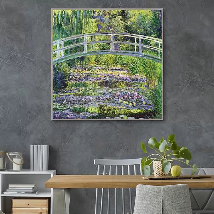 waterlillies_with_japanese_bridge_canvas_art_print_3.webp Waterlillies with Japanese Bridge Canvas Art Print>Kirklands Home Store