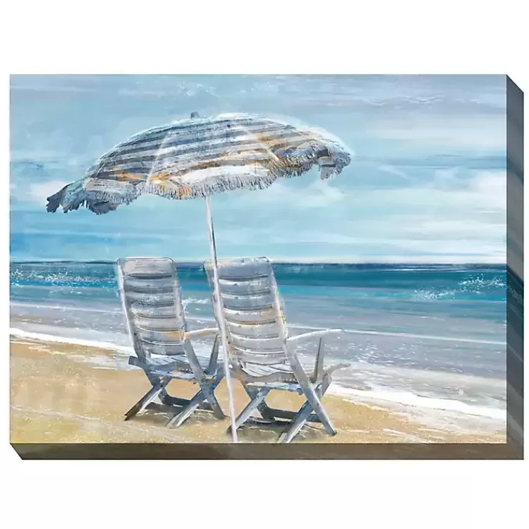 Waters Edge Outdoor Canvas Art Print>Kirklands Home Best Sale