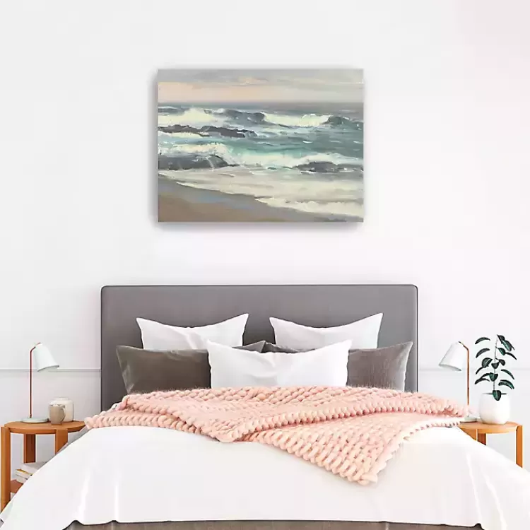 Waves Crashing Canvas Art Print>Kirklands Home Online