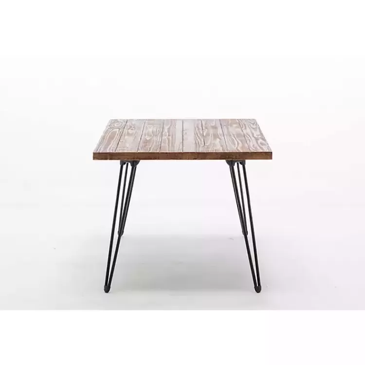 weather_fir_wood_and_hairpin_legs_accent_table_2.webp Weather Fir Wood and Hairpin Legs Accent Table>Kirklands Home Shop